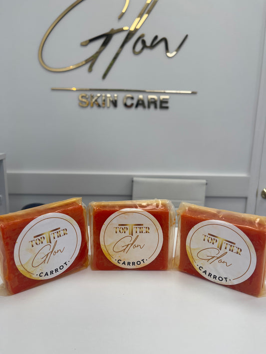 Carrot face and body soap